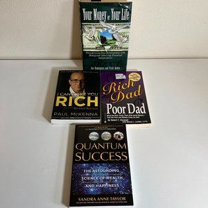 Lot of Self Help New Age Money Law of Attraction Books
